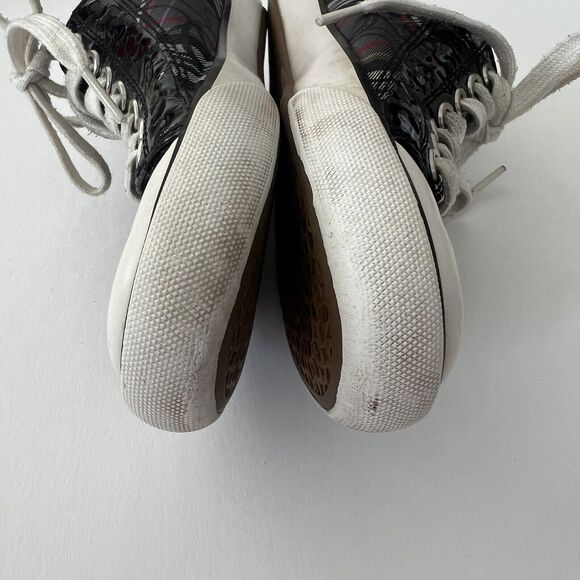 Coach Multicolor Barrett Plaid Casual Sneakers - Size Women's 7 - Picture 6 of 9